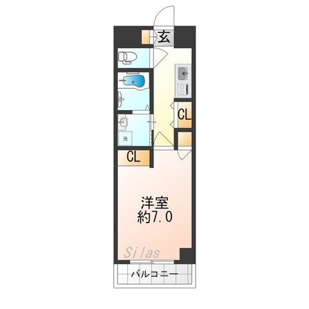 千林大宮駅 徒歩2分 8階の物件間取画像